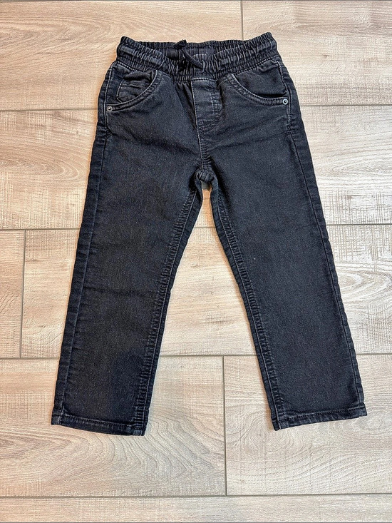 Cat & Jack Other - Cat & Jack Toddler Boys' Straight Fit Pull-On Denim Pants Black 3T